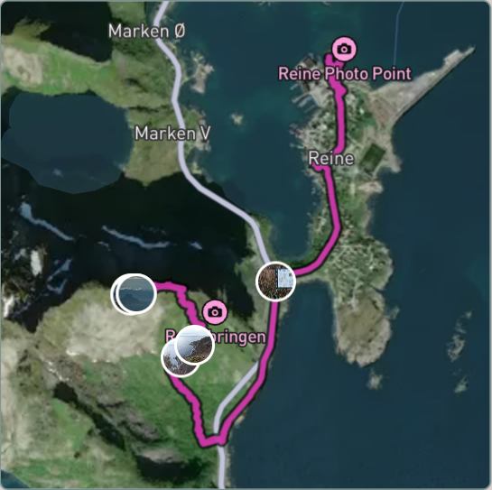 Carte de l'activité Reinebringen, c’est difficile, mais c’est beauuuuuu