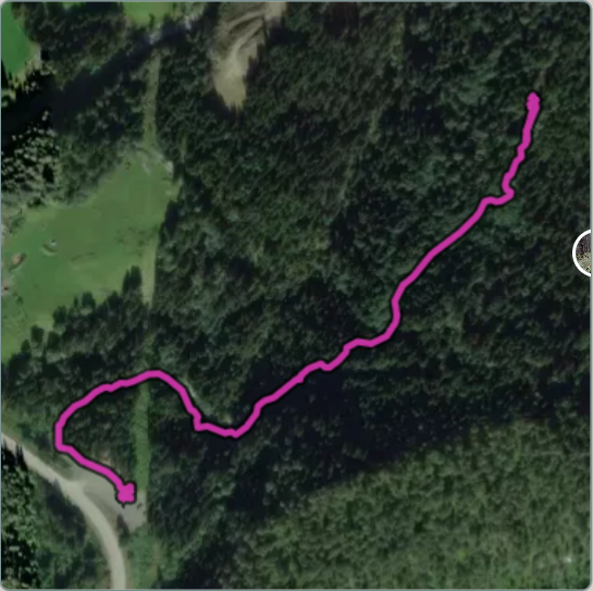 Carte de l'activité Retour de la cascade Storfossen